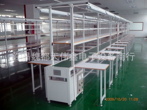 碳鋼結(jié)構(gòu)流水線 流水作業(yè)工作臺(tái) 電子組裝流水線 ,許昌魏都天偉鑫電子設(shè)備商行